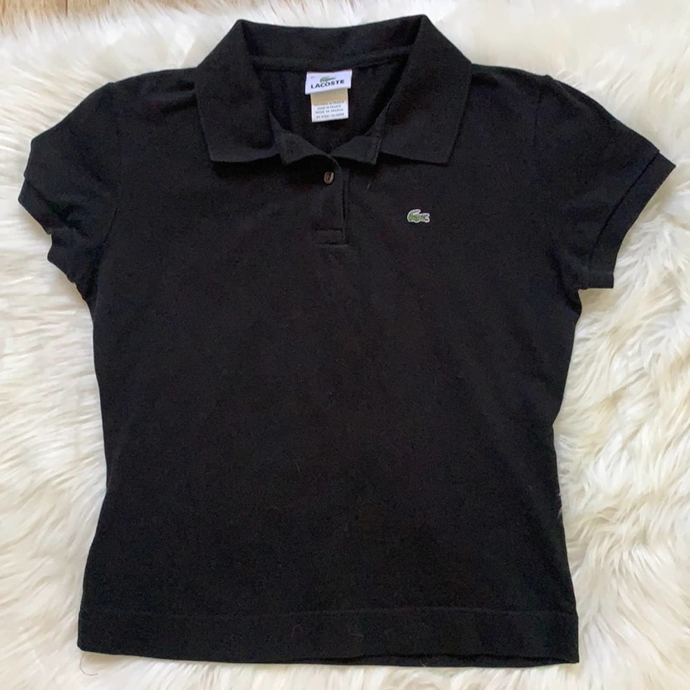 Lacoste Black Polo Shirt